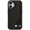 Etui BMW M Carbon Line & Logo MagSafe do iPhone 17 czerwony